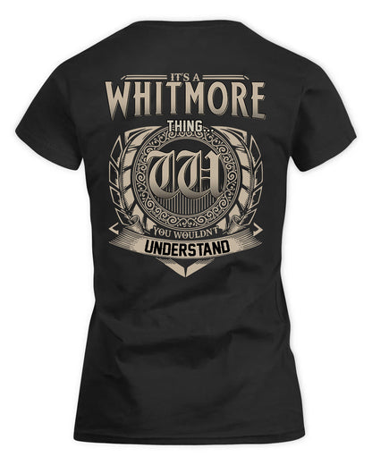 WHITT HH88-K2–Personalized Name Quote Apparel “It’s a/an NAME Thing You Wouldn’t Understand”