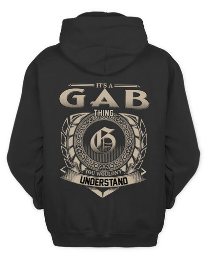 GAB HH88-K2–Personalized Name Quote Apparel “It’s a/an NAME Thing You Wouldn’t Understand”
