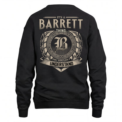 BARRETT HH88-K2–Personalized Name Quote Apparel “It’s an NAME Thing You Wouldn’t Understand”