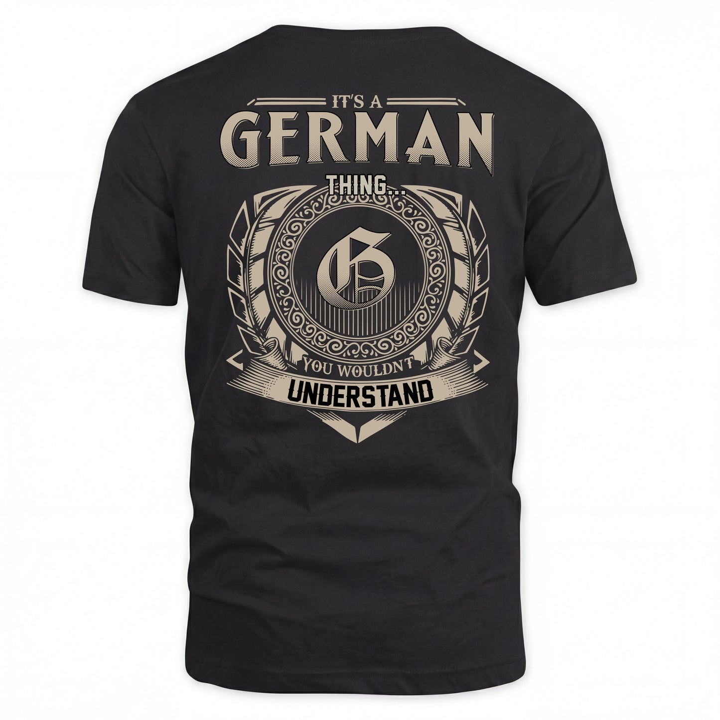 GERMAN HH88-K2–Personalized Name Quote Apparel “It’s a/an NAME Thing You Wouldn’t Understand”