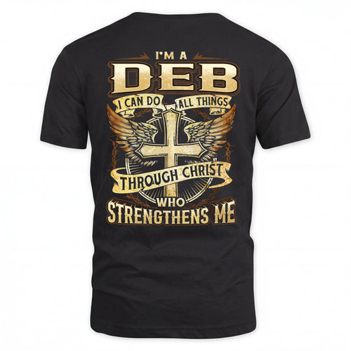 DEB HH88-K2–Personalized Name Quote T-Shirt