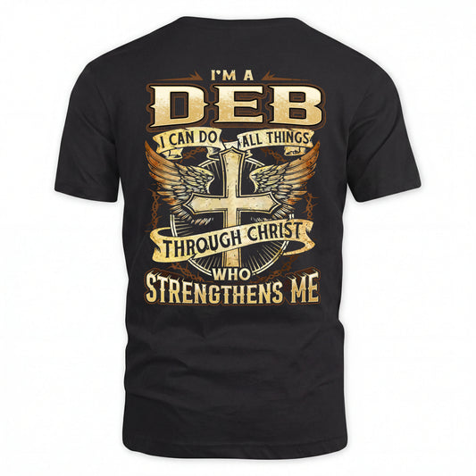DEB HH88-K2–Personalized Name Quote T-Shirt