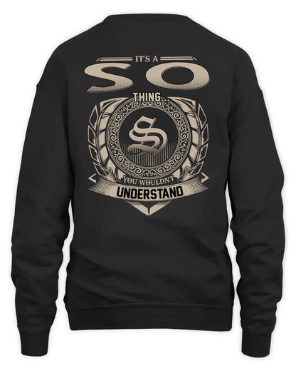 SO HH88-K2–Personalized Name Quote Apparel “It’s a/an NAME Thing You Wouldn’t Understand”