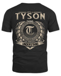 TYSON HH88-K2–Personalized Name Quote Apparel “It’s a/an NAME Thing You Wouldn’t Understand”