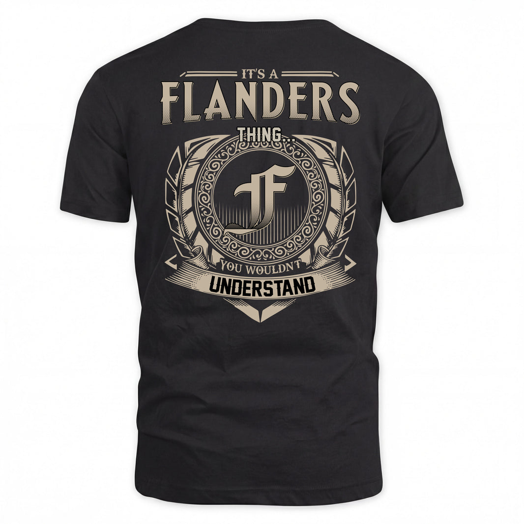 FLANDERS HH88-K2–Personalized Name Quote Apparel “It’s a/an NAME Thing You Wouldn’t Understand”