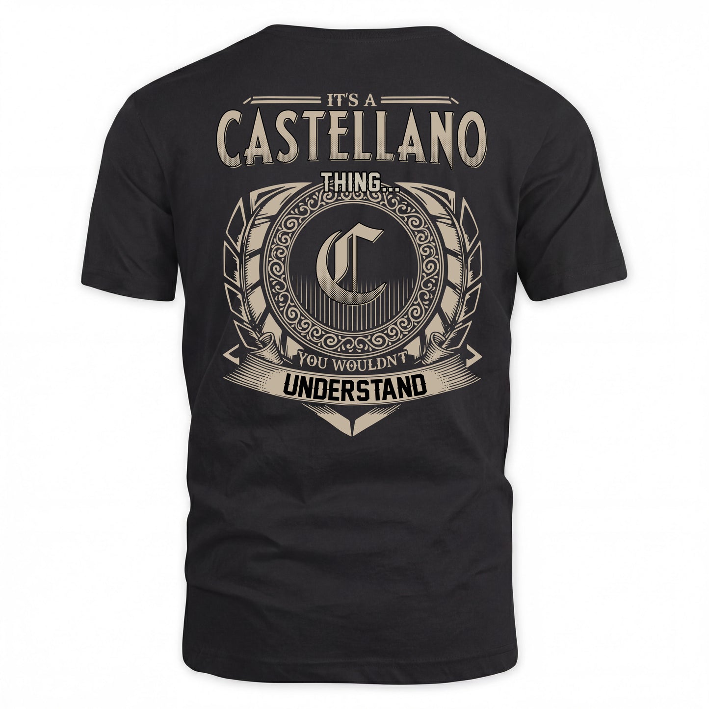CASTELLANO HH88-K2–Personalized Name Quote Apparel “It’s a/an NAME Thing You Wouldn’t Understand”