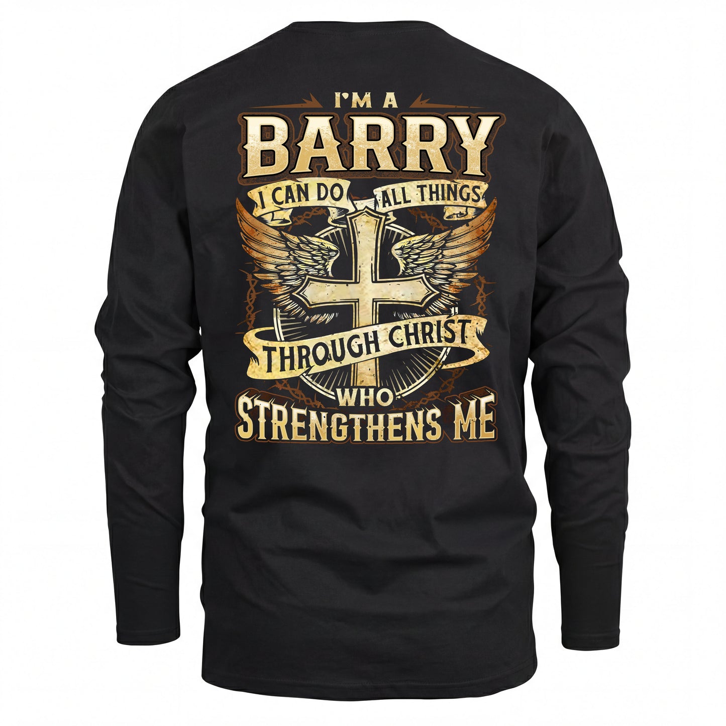 BARRY HH88-K2–Personalized Name Quote T-Shirt