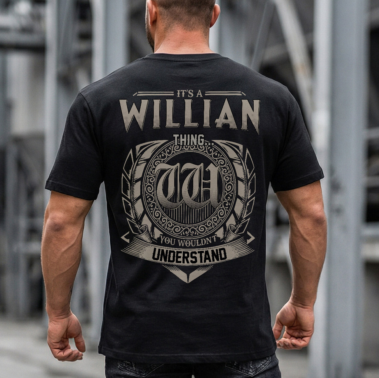 WILLIAN HH88-K2–Personalized Name Quote Apparel “It’s a/an NAME Thing You Wouldn’t Understand”
