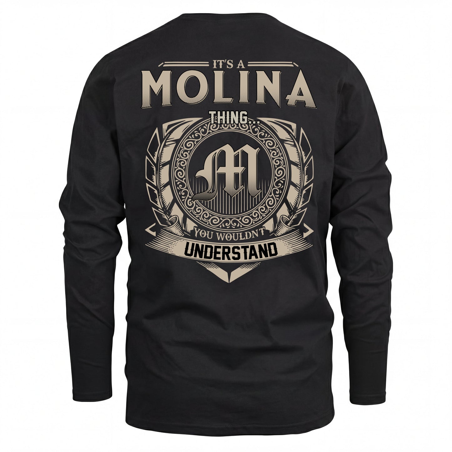 MOLINA HH88-K2–Personalized Name Quote Apparel “It’s an NAME Thing You Wouldn’t Understand”