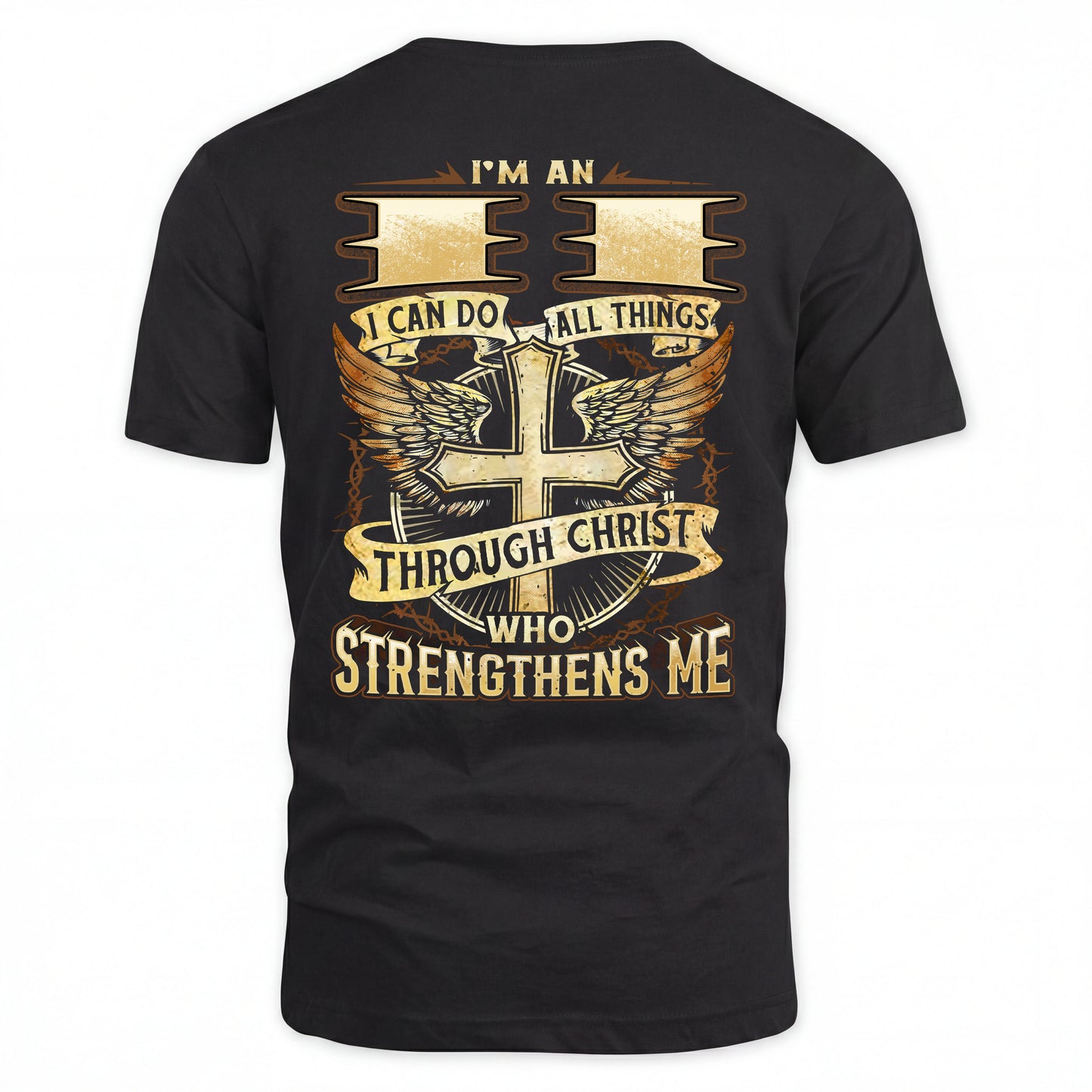 II HH88-K2–Personalized Name Quote T-Shirt
