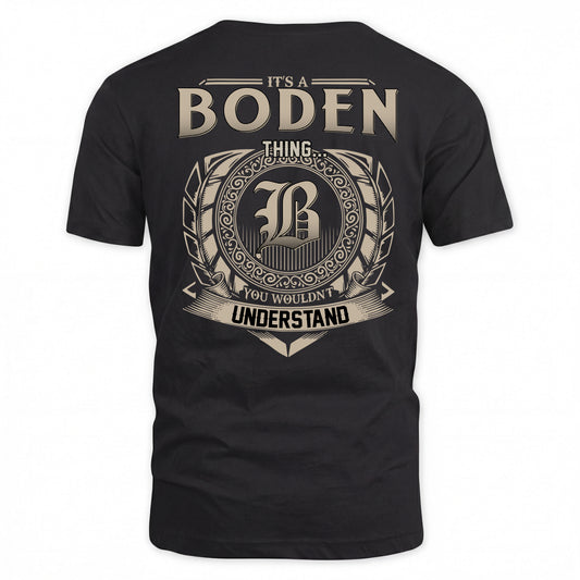 BODEN HH88-K2–Personalized Name Quote Apparel “It’s a/an NAME Thing You Wouldn’t Understand”
