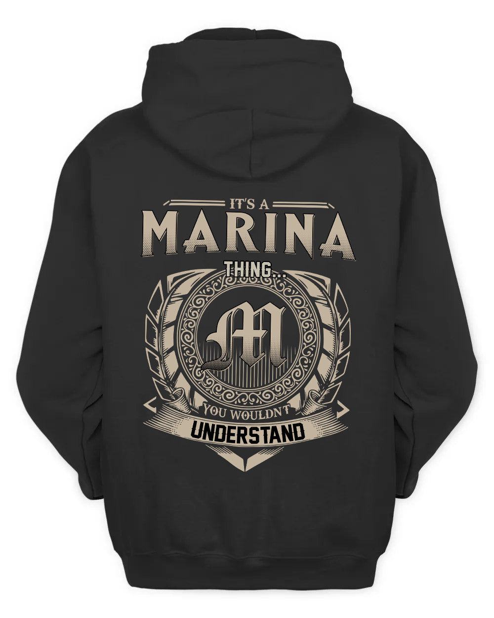 MARINA HH88-K2–Personalized Name Quote Apparel “It’s a/an NAME Thing You Wouldn’t Understand”