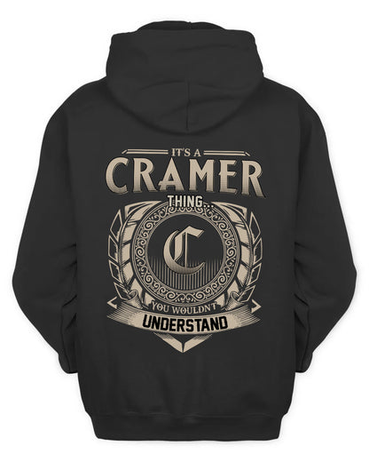 CRAMER HH88-K2–Personalized Name Quote Apparel “It’s a/an NAME Thing You Wouldn’t Understand”