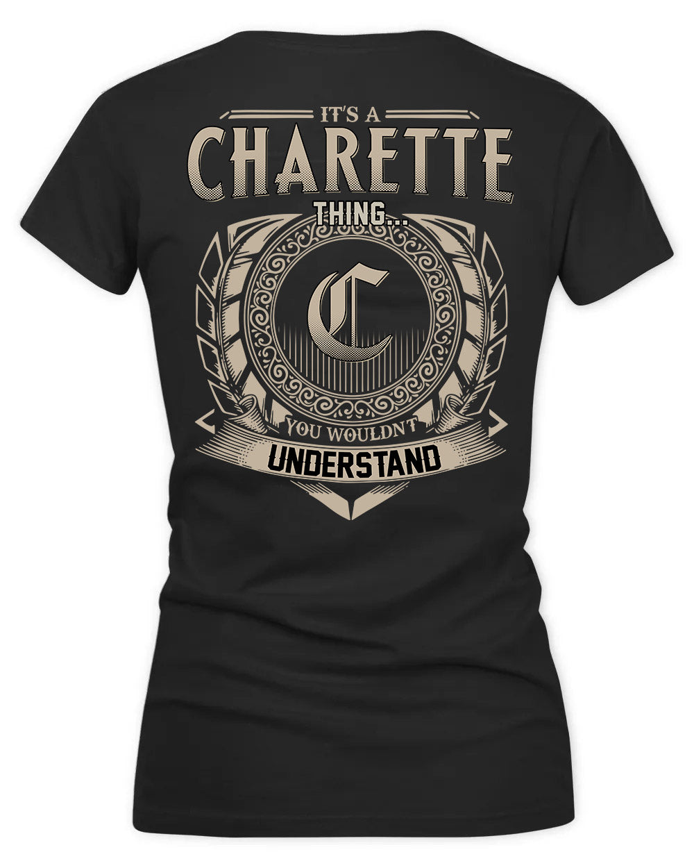 CHARITY HH88-K2–Personalized Name Quote Apparel “It’s a/an NAME Thing You Wouldn’t Understand”