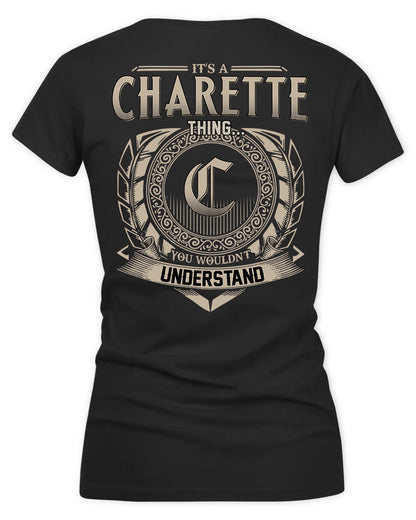 CHARITY HH88-K2–Personalized Name Quote Apparel “It’s a/an NAME Thing You Wouldn’t Understand”