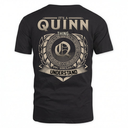 QUINN HH88-K2–Personalized Name Quote Apparel “It’s an NAME Thing You Wouldn’t Understand”