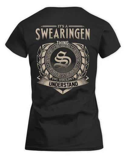 SWEENEY HH88-K2–Personalized Name Quote Apparel “It’s a/an NAME Thing You Wouldn’t Understand”