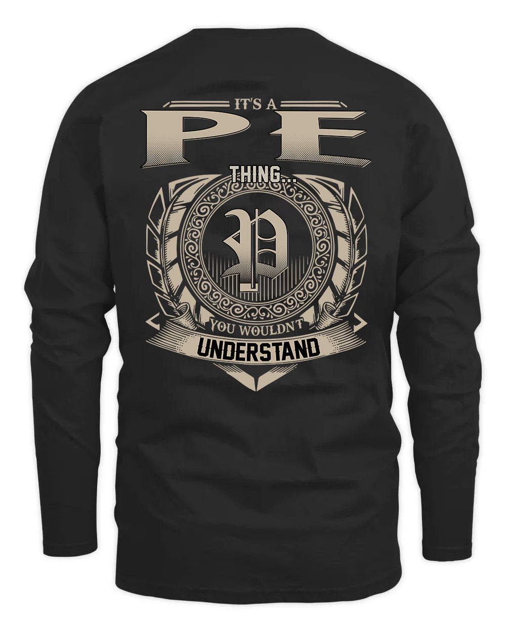 PE HH88-K2–Personalized Name Quote Apparel “It’s a/an NAME Thing You Wouldn’t Understand”