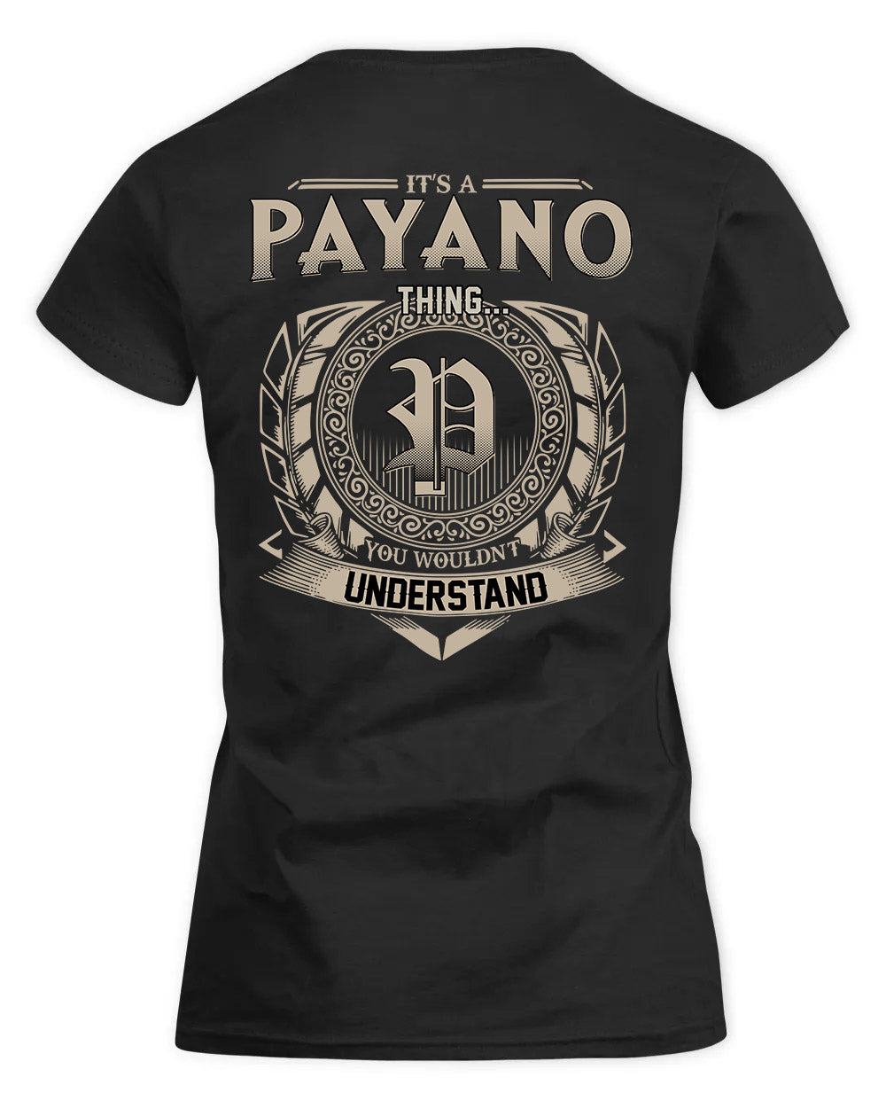 PAYTON HH88-K2–Personalized Name Quote Apparel “It’s a/an NAME Thing You Wouldn’t Understand”