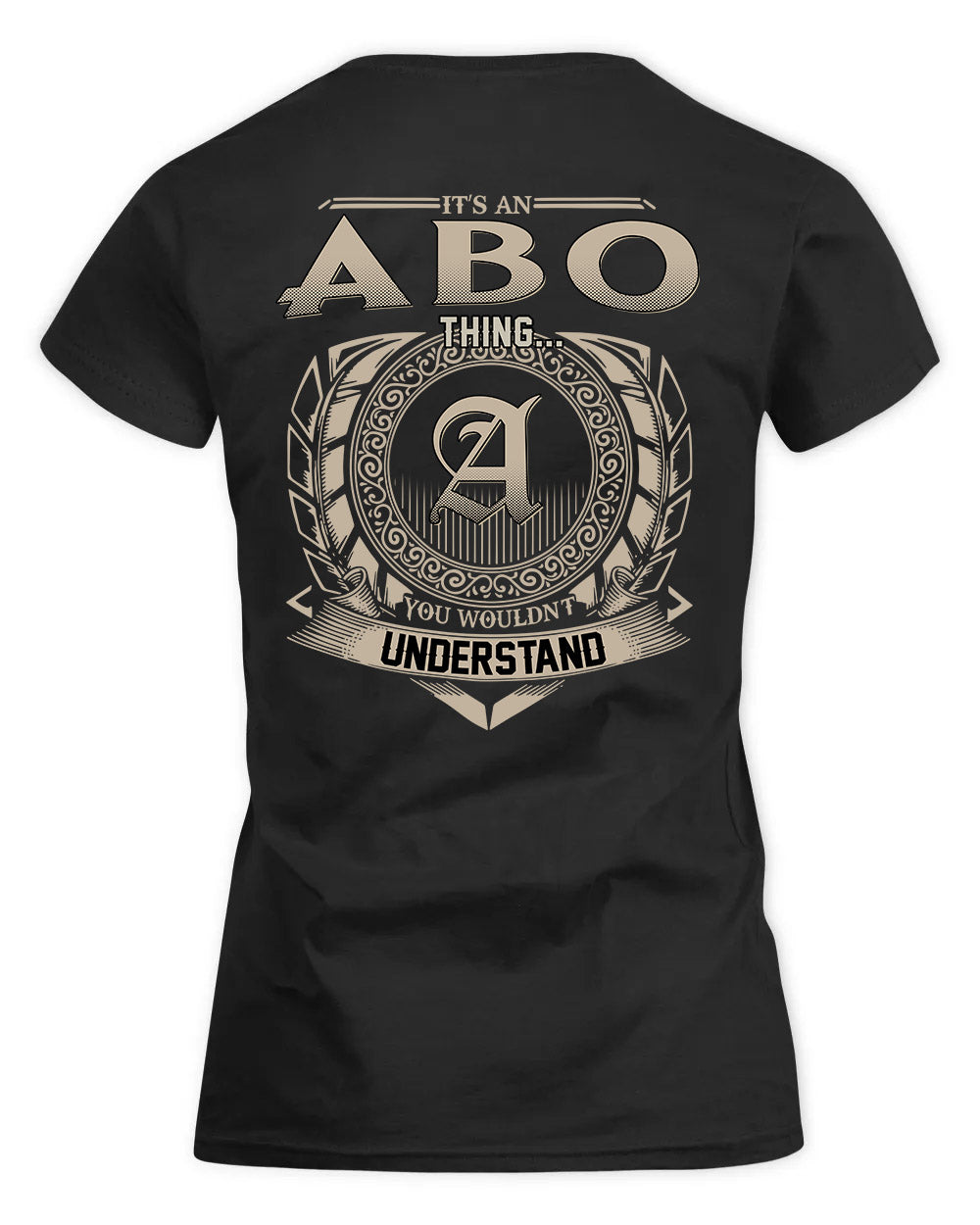 ABO HH88-K2–Personalized Name Quote Apparel “It’s a/an NAME Thing You Wouldn’t Understand”