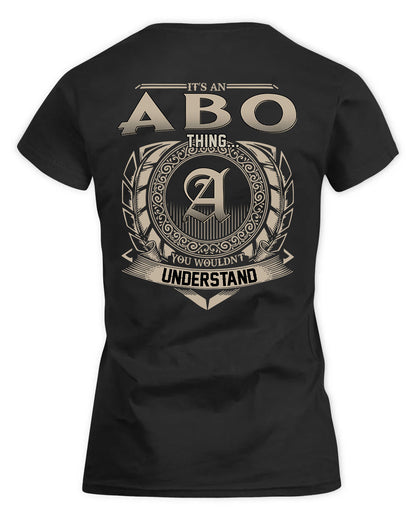 ABO HH88-K2–Personalized Name Quote Apparel “It’s a/an NAME Thing You Wouldn’t Understand”