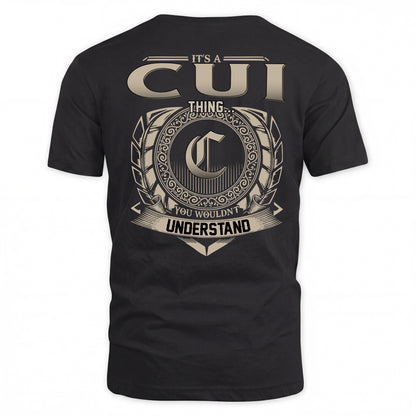 CUI HH88-K2–Personalized Name Quote Apparel “It’s a/an NAME Thing You Wouldn’t Understand”