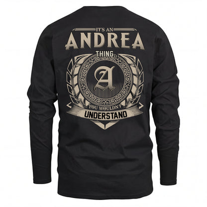 ANDREA HH88-K2–Personalized Name Quote Apparel “It’s an NAME Thing You Wouldn’t Understand”