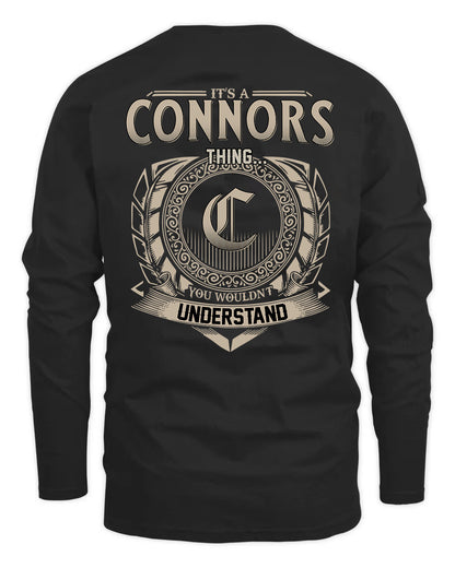 CONNORS HH88-K2–Personalized Name Quote Apparel “It’s a/an NAME Thing You Wouldn’t Understand”