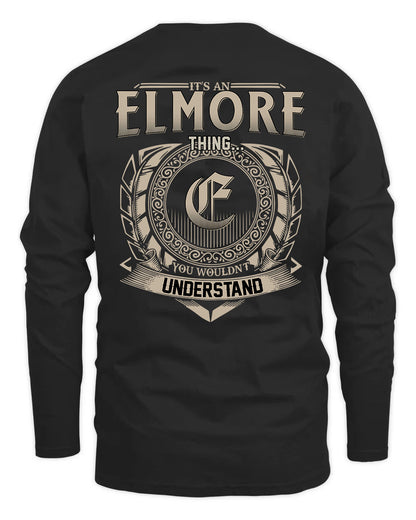 ELMORE HH88-K2–Personalized Name Quote Apparel “It’s a/an NAME Thing You Wouldn’t Understand”