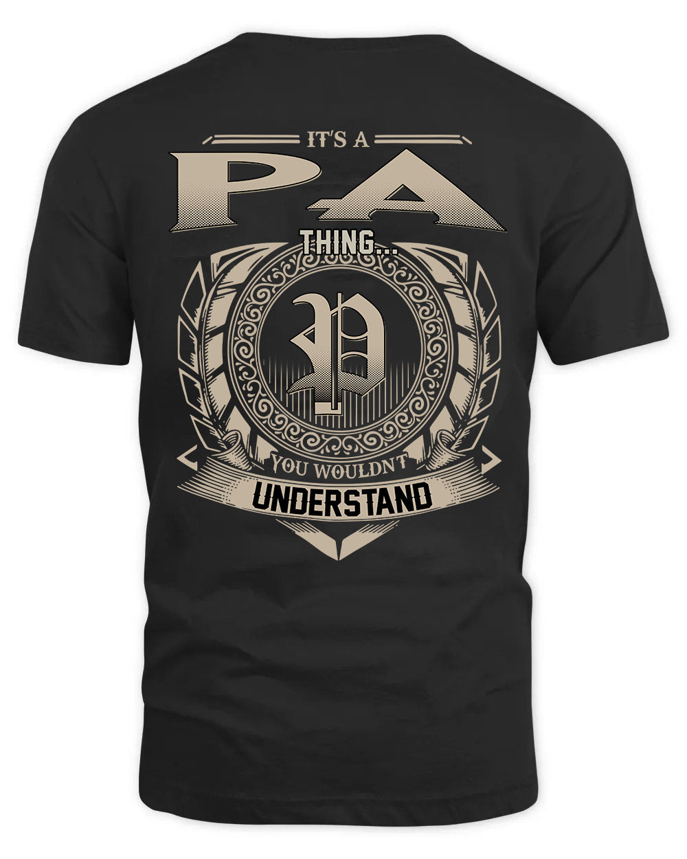 PA HH88-K2–Personalized Name Quote Apparel “It’s a/an NAME Thing You Wouldn’t Understand”