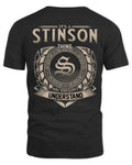 STINSON HH88-K2–Personalized Name Quote Apparel “It’s a/an NAME Thing You Wouldn’t Understand”