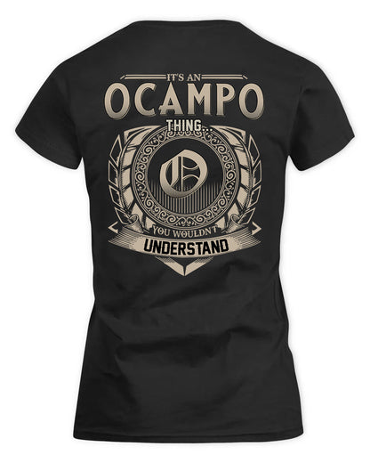 OCASIO HH88-K2–Personalized Name Quote Apparel “It’s a/an NAME Thing You Wouldn’t Understand”