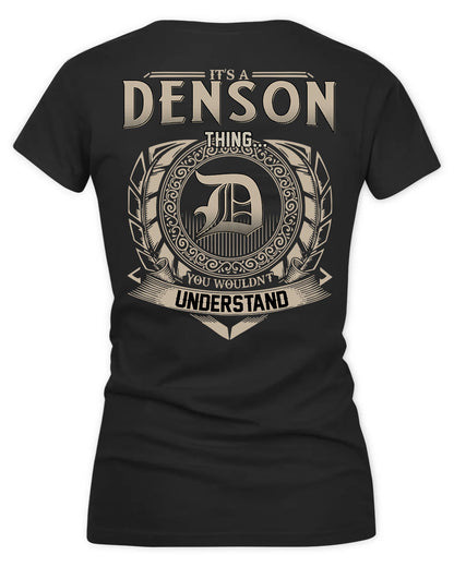 DENT HH88-K2–Personalized Name Quote Apparel “It’s a/an NAME Thing You Wouldn’t Understand”