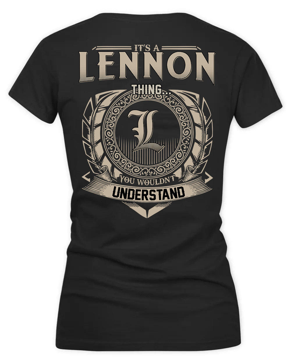 LENNY HH88-K2–Personalized Name Quote Apparel “It’s a/an NAME Thing You Wouldn’t Understand”