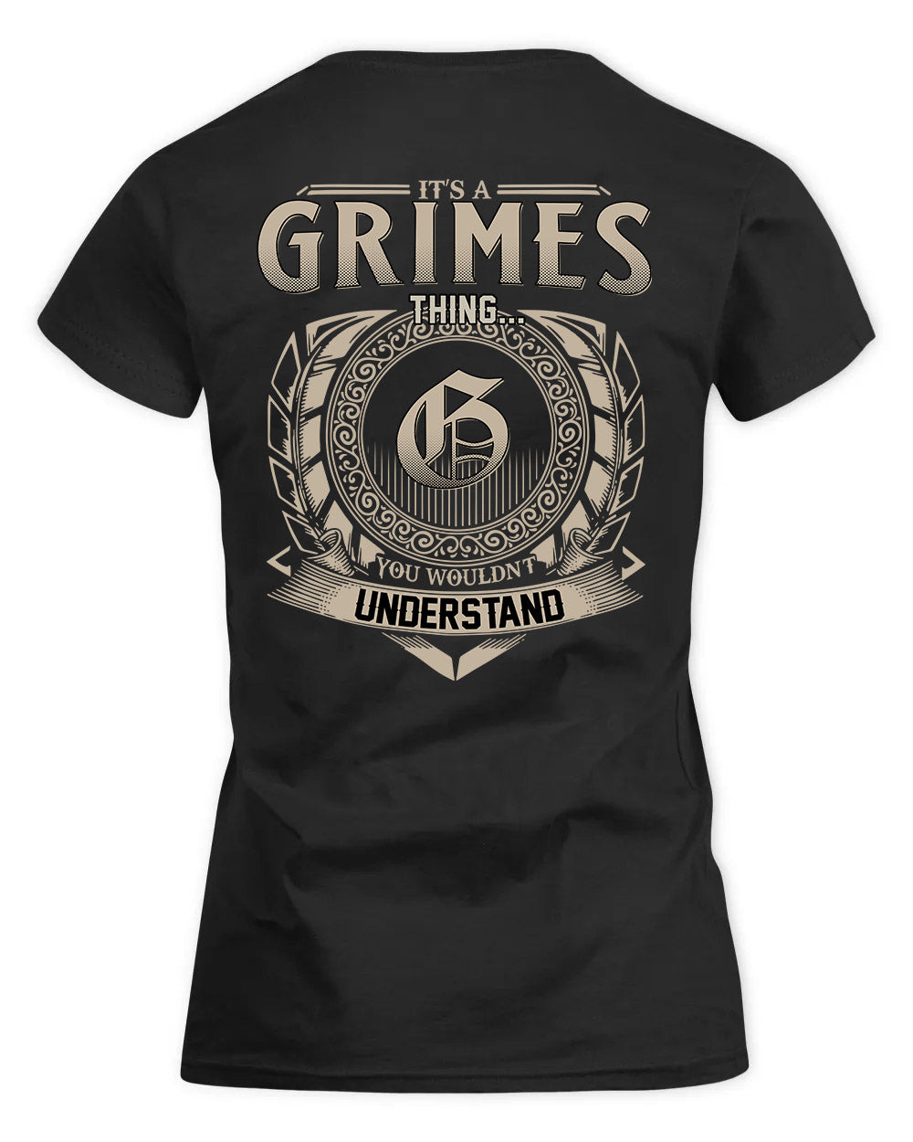 GRIMES HH88-K2–Personalized Name Quote Apparel “It’s a/an NAME Thing You Wouldn’t Understand”