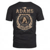 ADAMS 2K-101–Personalized Name Quote Apparel “I Am NAME May Not Be Perfect But I Am Limited Edition”