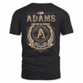 ADAMS 2K-101–Personalized Name Quote Apparel “I Am NAME May Not Be Perfect But I Am Limited Edition”