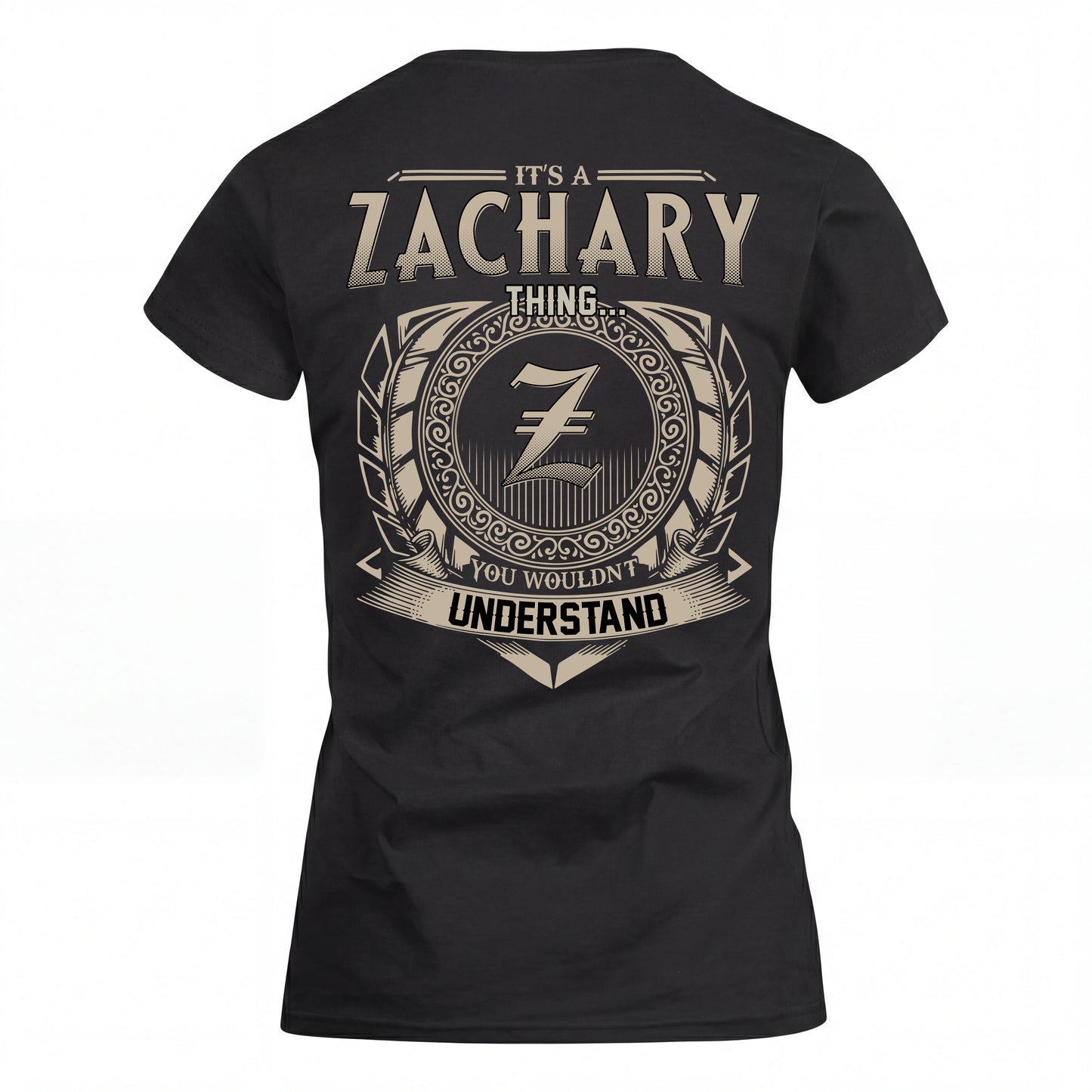 ZACHARY HH88-K2–Personalized Name Quote Apparel “It’s an NAME Thing You Wouldn’t Understand”