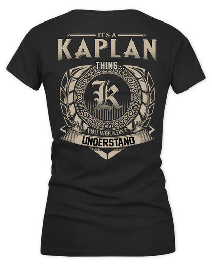 KAR HH88-K2–Personalized Name Quote Apparel “It’s a/an NAME Thing You Wouldn’t Understand”