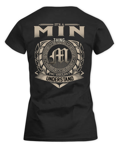 MINA HH88-K2–Personalized Name Quote Apparel “It’s a/an NAME Thing You Wouldn’t Understand”
