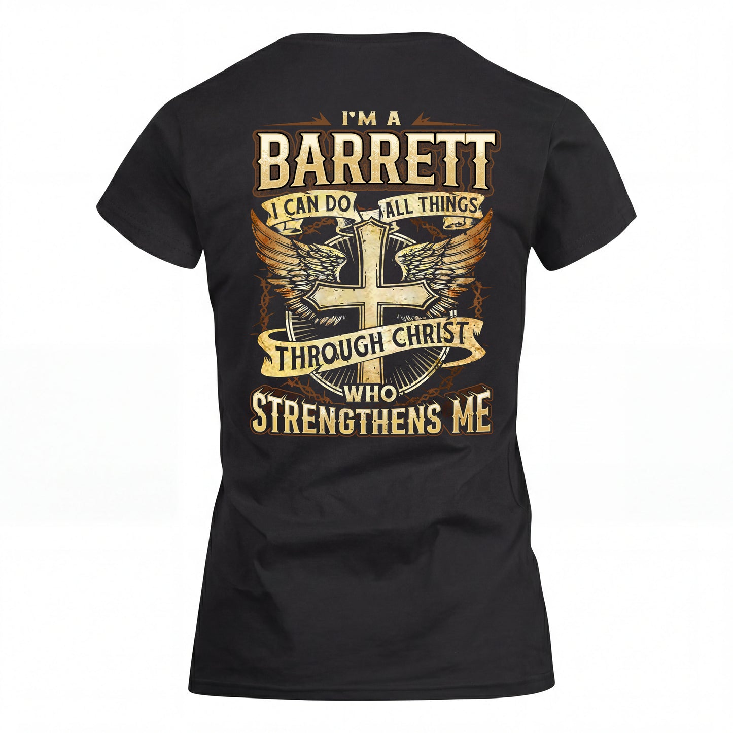 BARRETT HH88-K2–Personalized Name Quote T-Shirt