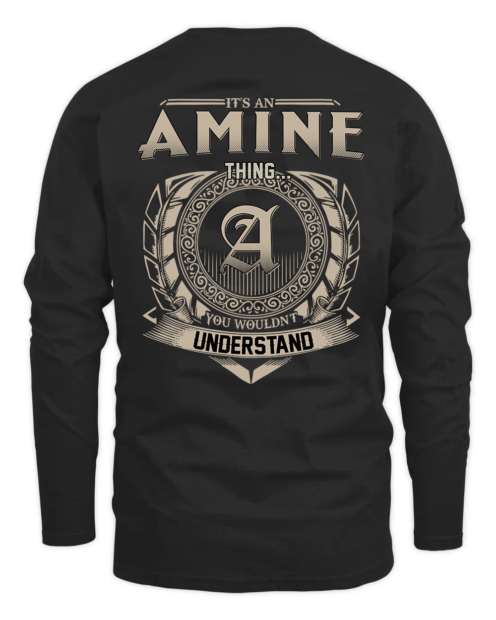 AMINE HH88-K2–Personalized Name Quote Apparel “It’s a/an NAME Thing You Wouldn’t Understand”