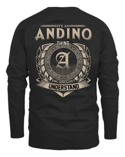 ANDINO HH88-K2–Personalized Name Quote Apparel “It’s a/an NAME Thing You Wouldn’t Understand”