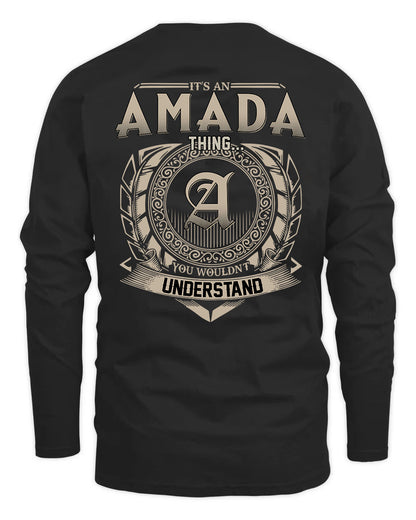 AMADA HH88-K2–Personalized Name Quote Apparel “It’s a/an NAME Thing You Wouldn’t Understand”
