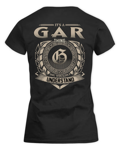 GAR HH88-K2–Personalized Name Quote Apparel “It’s a/an NAME Thing You Wouldn’t Understand”