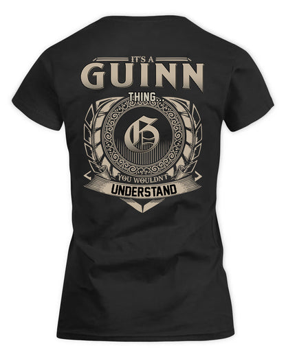 GUINN HH88-K2–Personalized Name Quote Apparel “It’s a/an NAME Thing You Wouldn’t Understand”