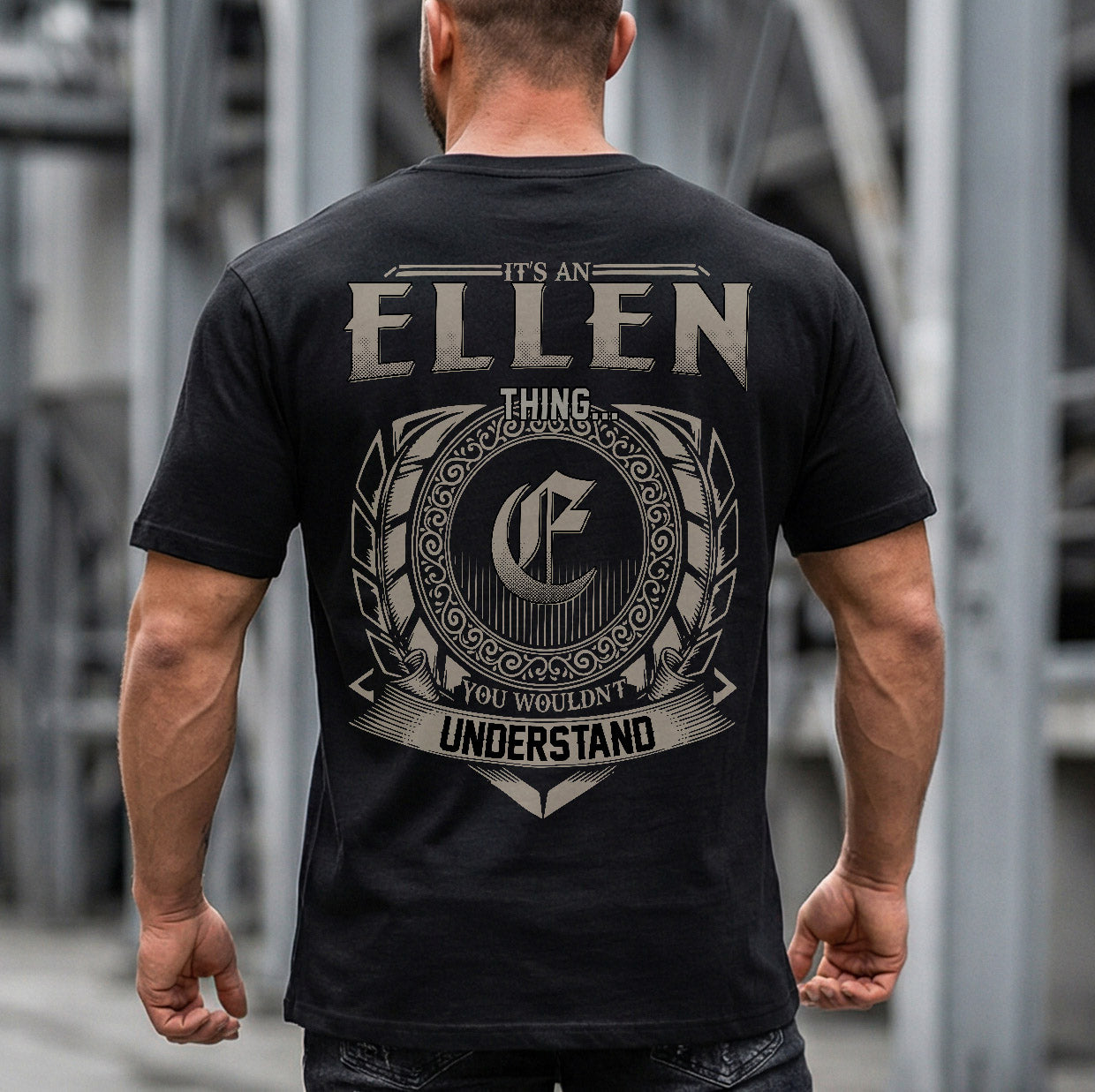 ELLEN HH88-K2–Personalized Name Quote Apparel “It’s an NAME Thing You Wouldn’t Understand”