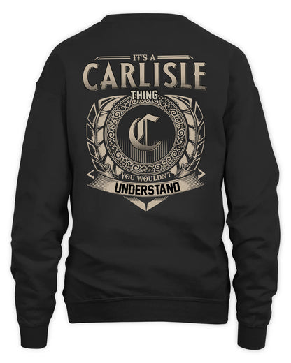 CARLISLE HH88-K2–Personalized Name Quote Apparel “It’s a/an NAME Thing You Wouldn’t Understand”