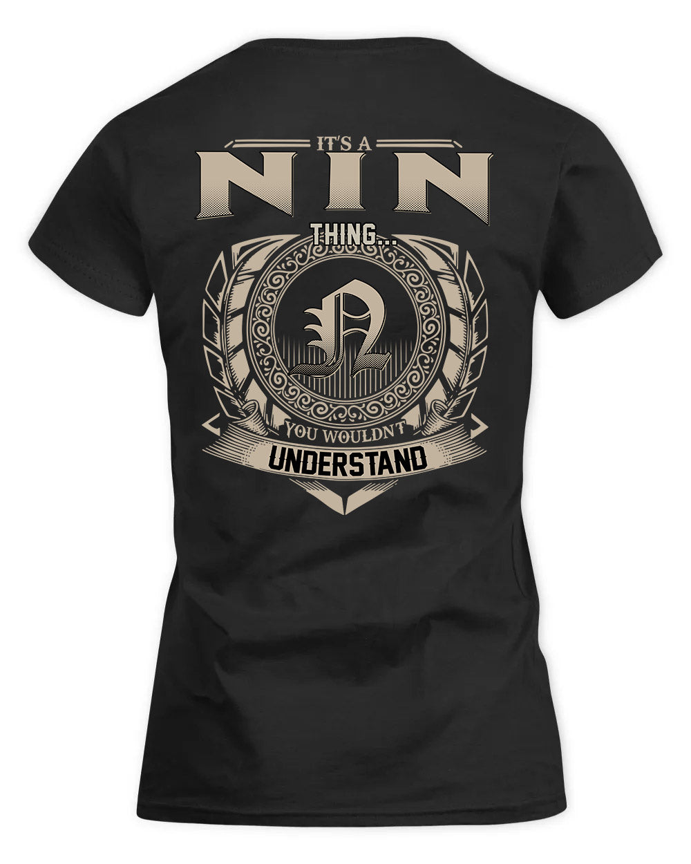 NING HH88-K2–Personalized Name Quote Apparel “It’s a/an NAME Thing You Wouldn’t Understand”