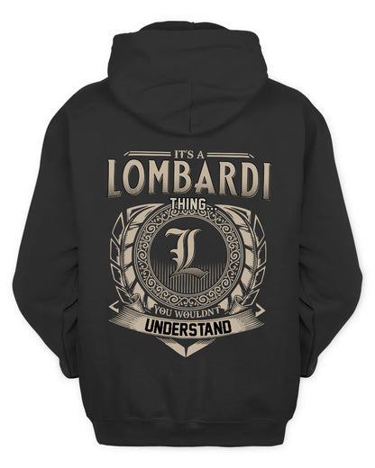 LOMBARDI HH88-K2–Personalized Name Quote Apparel “It’s a/an NAME Thing You Wouldn’t Understand”